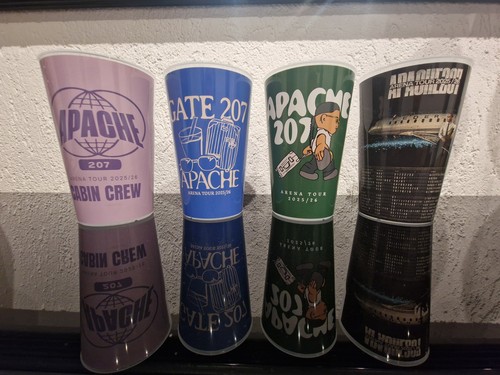 Apache 207 fan - fan, becher