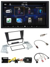 Alpine Bluetooth 2DIN Lenkrad DAB USB Autoradio für BMW 3er E92 E93 E90 E91 ohne