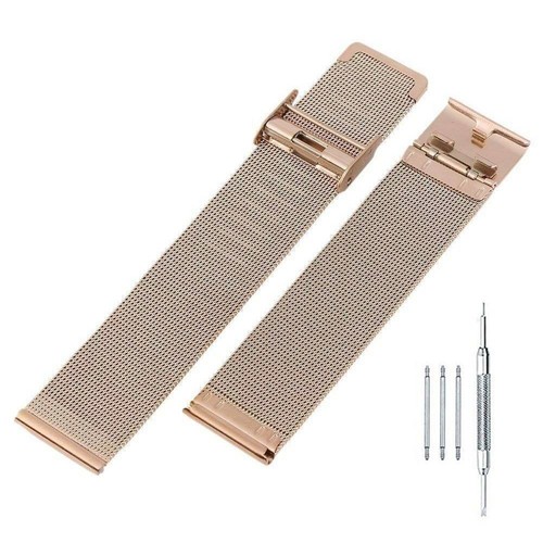 Edelstahl mesh uhrenarmband - edelstahl,