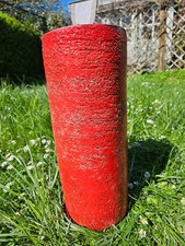 Bodenvase rot fat lava
