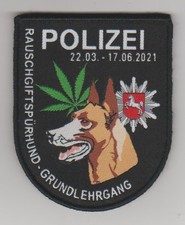 Polizei Niedersachsen  --  Rauschgiftspürhund Lehrgang  --  DHF  -- K 9  --