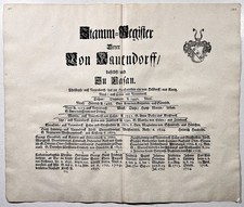 Nauendorff Stammtafel Wappen