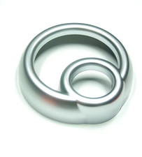 Akzentring silber glanz - , optik