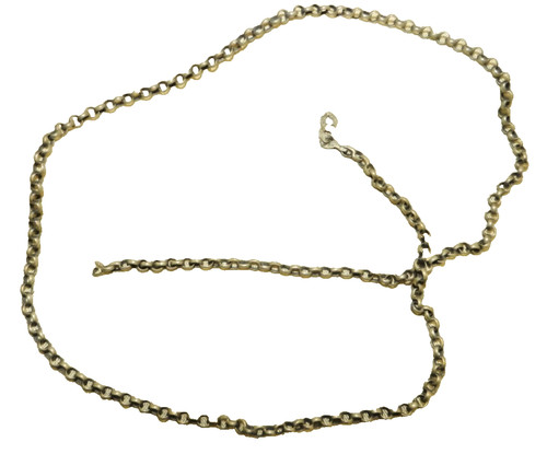 Erbsenkette silber mitte - erbsenkette,