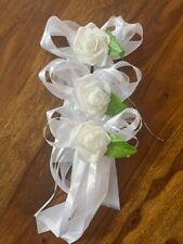 Türgriff Autogirlande Spiegelschleife KirchenschleifeAutoschleife Hochzeitsdeko