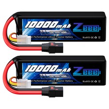 2pcs Zeee 4S 14.8V 10000mAh