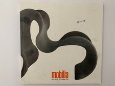 Mobilia 183, october 1970, Shiro Kuramata,AB Kinnasand, Sedie a Milano