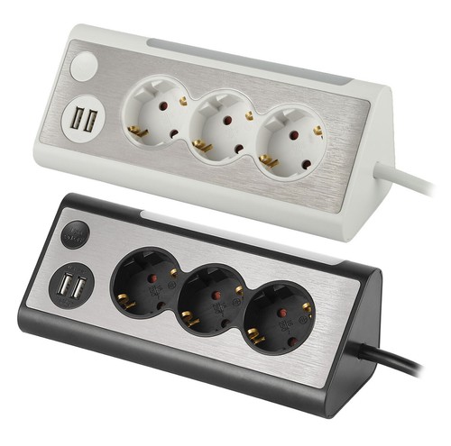 Steckdosenleiste mit usb - mit,