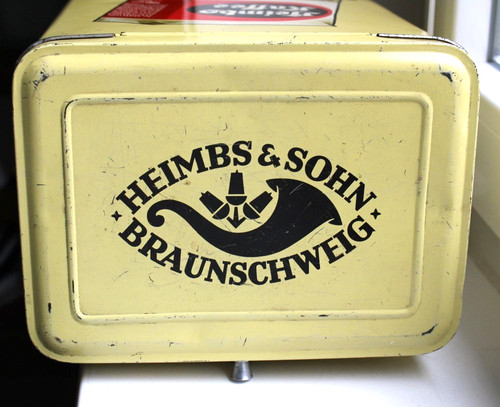 Alt groß blechdose 30cm - alt,