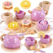 Teeservice Holz Tee Set