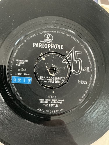 The beatles help 7 - beatles., single