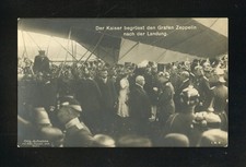 ZEPPELIN FOTO-POSTKARTE KAISER