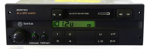 Beta radio kassettenradio - vw, 3