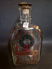 Holmegaard Weihnachtsflasche Juleflaske 1984  Designer Flasche 
