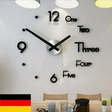 Design Wand Uhr Wohnzimmer