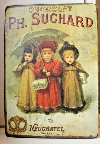 Suchard blechschild chocolat - suchard,
