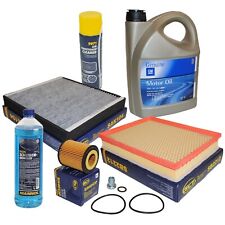 Inspektionskit mit ORIGINAL 5W30 MOTORÖL für 1.9CDTI OPEL ZAFIRA B 100 120 150PS