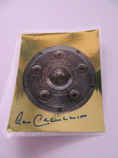 Franz Beckenbauer - signiert - Panini GOLD Sticker DFB Meisterschale Bayern