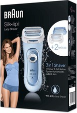 Braun Silk-epil Lady Shaver 5-160 3-In-1 Kabelloser Wet&Dry Elektrischer Damen