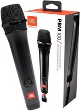 JBL PBM 100 – Dynamisches Gesangsmikrofon mit Kabel - Schwarz – Party BOX