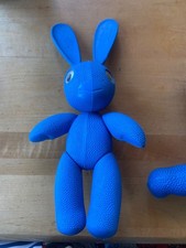 Wackelaugen Plaste DDR 32 cm Plastik Spielzeug Hase Häschen Ostdesign