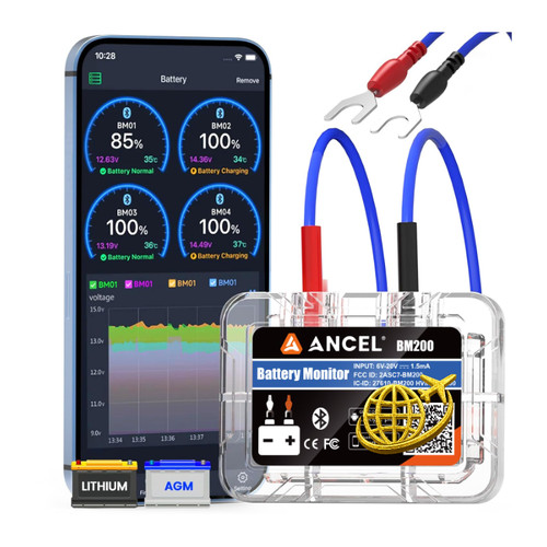 Batterie monitor bm200blue - monitor,