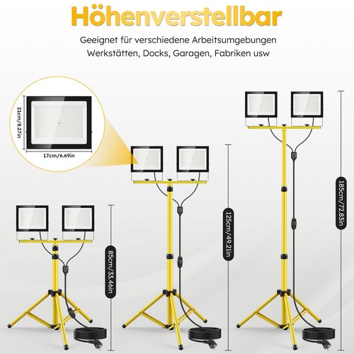 Led fluter 100w strahler - led,