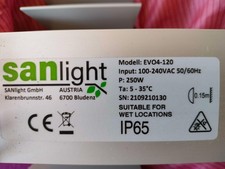 Sunlight EVO4 120 250w 