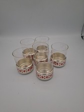 DDR Teegläser 6 Alu