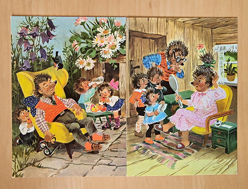 Motiv ansichtskarte mecki - motiv-ansichtskarte,