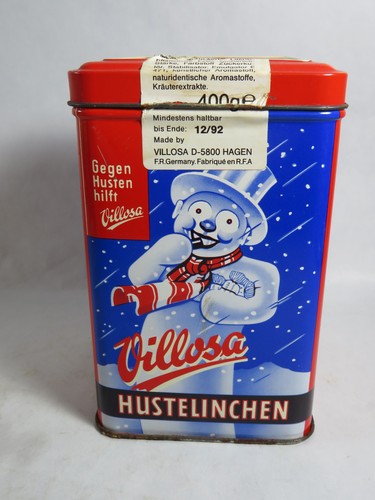 Blechdose hustelinchen villosa - hustelinchen,