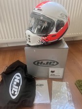 Motorradhelm HJC  V10 FQ20 RETRO MC21, Gr L Vintage Roller Integralhelm 22.06
