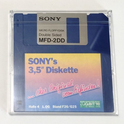 Sony mfd 2dd micro - micro, floppydisk
