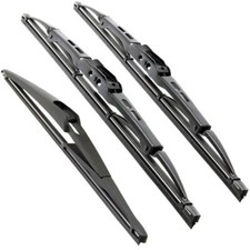 Front- und Heckscheibenwischer Set für Nissan Micra CC III | K12 | 2002-2010