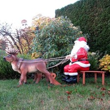 WEIHNACHTSMANN NIKOLAUS auf