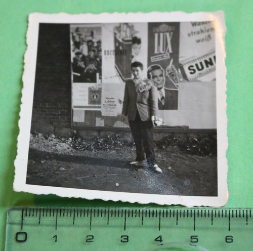 Tolles altes foto junger mann - foto,