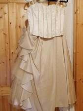 Hochzeit  Standesamt  Kleid Gr. 36 / 38 Party Kleid 2-teilig Sehr hochwertig