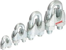 Drahtseilklemmen verzinkt