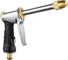 Hochdruck Gartenschlauch Spritzpistole, Garten Handbrause, Metall Gartenpistole 