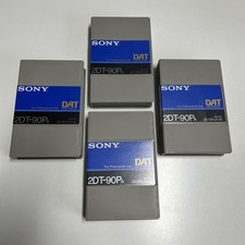 Archivbox für 2 DAT Kassetten im Format einer Betacam-Box, leer, von Sony DAT