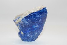 Lapislazuli skulptur halb - skulptur,