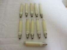 11 Schaftkerzen Ersatzlampen Helium 8V/3W E10 für alte Lichterkette Schwibbogen