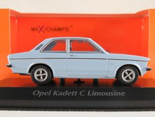 Maxichamps 940 048100 Opel Kadett C Limousine (1978) in hellblau 1:43 NEU/OVP
