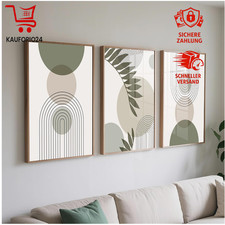 Moderne Bilder 3er Set 50x70