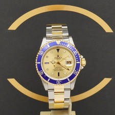 Rolex Submariner Date S/G - Ref: 16613 - aus 1991 - Sultan Dial - Rolex Box