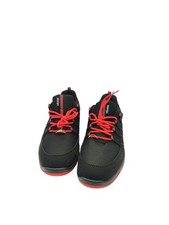 Elten  S3 Maddox Schwarz-Rot Low ESD Low Schuh, Schwarz/Rot, Größe 40