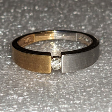MARKEN SOLITÄRRING MONCARA BRILLANT DIAMANT LUPENREIN 375 GOLD 53 auch VERLOBUNG