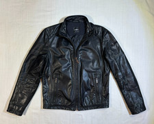 Strellson Luxus Herren Lederjacke.Übergangsjacke.Schwarz.Gr.48.TOP,NP: 299 €