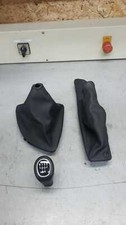 BMW 1er E87 5-Gang Schaltknauf Schaltsack und Leder von der Handbremse Set