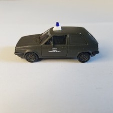 VW Golf II 2türig Lieferwagen US- Army olivgrün seidenmatt mit blaulicht